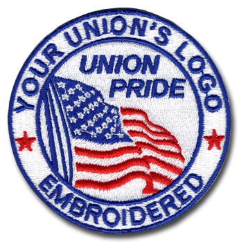 Union Embroidered Patches, Union Made & Union Printed