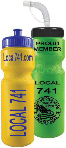 Union Water Bottles, Union Made & Union Printed