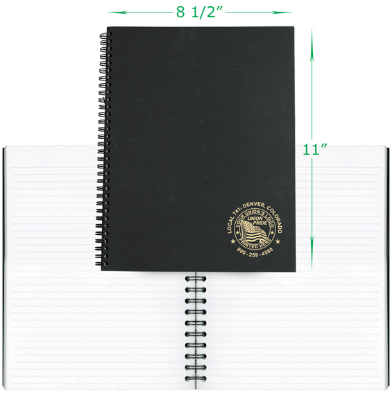 Union Printed Journal Books, Made in USA