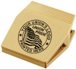Union Memo Clips, Union Made & Union Printed