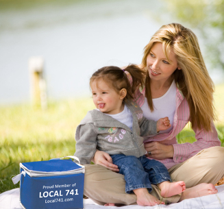 Union Picnic Coolers, Union Made & Union Printed