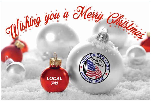 Union Made Christmas Cards